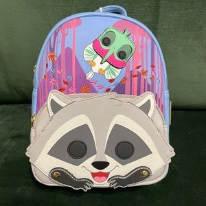 Loungefly Meeko and Flit Backpack Funko Pop Embroidery